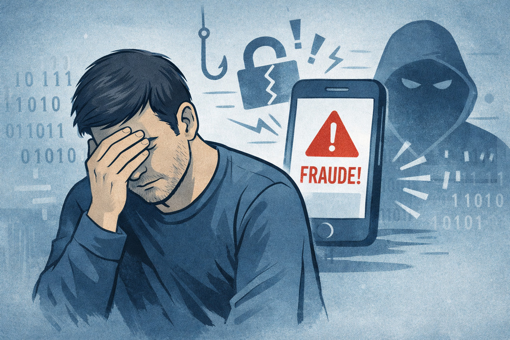 No Brasil, 59% sentiriam vergonha ao cair em golpe digital